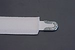 Stbchenband, wei,20 mm breit,