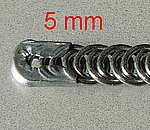 Spiralfeder 5mm * 0,75, Meterware, Reststck 180 cm