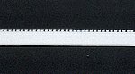 Veloursgummi, Vanilla Ice, 10 mm, Reststck 170 cm