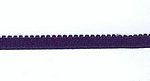 Veloursgummi, Royal Purple, dunkel lila, 8 mm