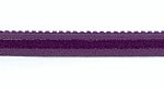 Veloursgummi mit Silikon,  Royal Purple, dunkel lila, 14 mm