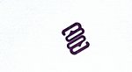 Schieber / Haken, 2 Stck, Royal Purple , Metall, dkl. lila, 10mm