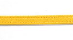 Bgelband, gelb, sunny day, Polyamid Wirkware (Velours) , Reststck 36 cm