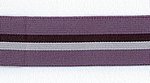 Bundband Elastik, blau, mit schwarzen und grauen Streifen