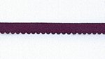 Veloursgummi, *Cassis*, Johannisbeere, 9mm, Reststck 300 cm