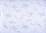 Bi-elastischer Tactel Multisoft mit floralem und geometrischem Muster