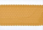 Elastische Spitze , in Gold, Reststck 65 cm