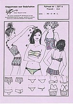 Merckwaerdigh  JST 6,  verschiedene Modelle fr Bikinis ,  Mehrgrssenschnitt