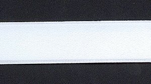 Schulterband, wei, 25mm, Reststck 90 cm