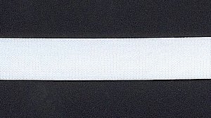 Schulterband, wei, 18mm