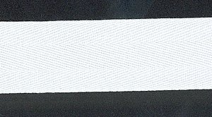 Kperband, wei,30 mm breit,