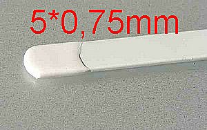 Federstbchen  5mm * 0,75,  Lnge: 30cm