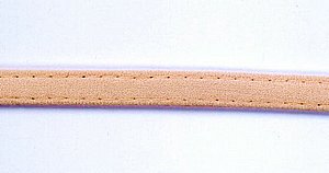 Bgelband, helles haut, Polyamid Wirkware (Velours) , Reststck 75 cm