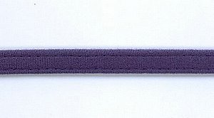 Bgelband, dunkelblau, Polyamid Wirkware (Velours) , Reststck 125 cm