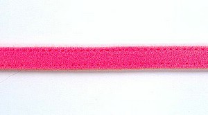 Bgelband, pastell camelia, Reststck 38 cm