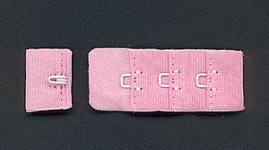 BH Verschluss, rosa, 1h*3b, ca 1,5 cm hoch