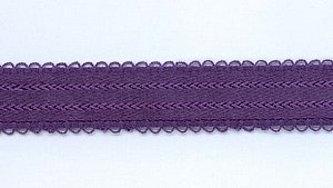 Schulterband, Royal Purple, dunkel lila, 16 mm
