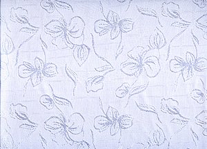 Bi-elastischer Tactel Multisoft mit floralem und geometrischem Muster